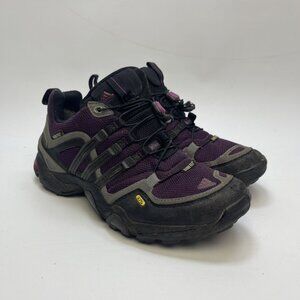 Adidas Terrex Fast X Gore-tex GTX FM Hiking Purple Shoes Traxion Wom Sz 6 US